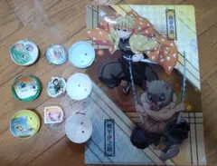 くら寿司 鬼滅の刃 クリアファイル 缶バッジ キーホルダー 消しゴム