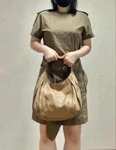 FRANCESCOBIASIA ショルダーバッグ ブラウン系カゴバック - メルカリ