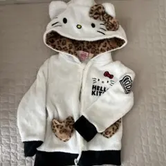 HELLO KITTY フリースパーカー 90サイズ