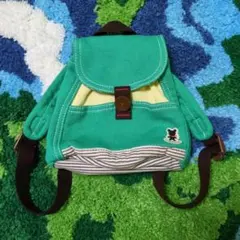 ミキハウス ／mikihouse裏毛パイル素材柔らかファースト リュック