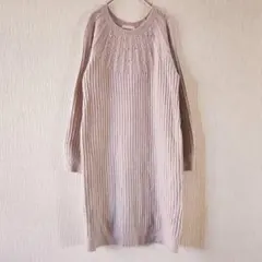 【PROPORTION BODY DRESSING】（F）パールニットワンピース