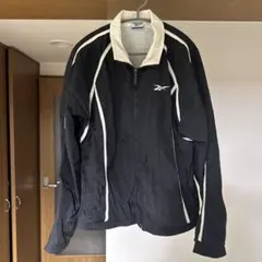 Reebok ナイロンジャケット L 黒