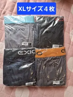 EXIO ボクサーパンツ XLサイズ 4枚セット