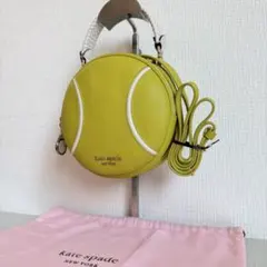 ケイトスペード テニスボールバッグ 2way ショルダーバッグ ライム 