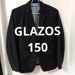 GLAZOS 150 ジャケット　スーツ　上だけ　黒　卒業式　入学式　冠婚葬祭