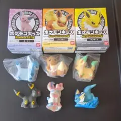 ポケモン指人形　ニンフィア　イーブイ　グレイシア　ブラッキー　未使用
