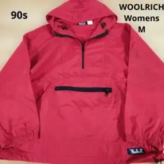 90s WOOLRICHウールリッチ プルオーバーナイロンアノラックパーカー