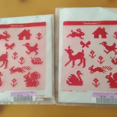 パッチワークキルトキット　フェリシモ　2セットまとめ売り　手芸キット