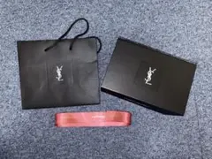 YSL ショッパーとギフトボックス(リボン付)