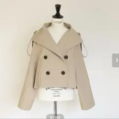 2度着用のみ♡Gypsohila ジプソフィア　ベージュ トレンチコート TRENCH COAT | gypsohila