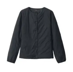 無印　軽量　ダウンノーカラージャケット