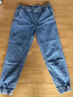 デニム スウェットパンツ Mサイズ ブルー