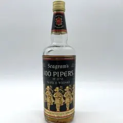 Seagram's 100 PIPERS スコッチウイスキー 洋酒のサムネイル