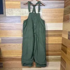 50s French Navy フランス軍 デッキパンツ オーバーオール 古着のサムネイル