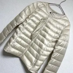 UNIQLO 24AW ウルトラライトダウン コンパクト ジャケットノーカラーＳ