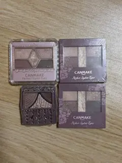 【新品・未使用！CANMAKE】アイシャドウ 4点セット！バラ売りOK！のサムネイル