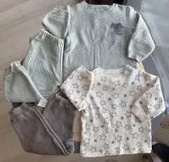 ユニクロ　星柄とコアラのキルトパジャマ 上下2点セット 100cm