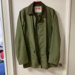 リーバイス ステンカラーコート オリーブ カーキ