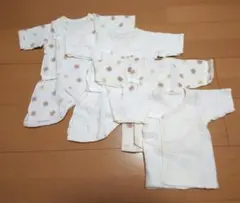 【美品】アカチャンホンポ　キルト　肌着4枚セット コンビ肌着 50cm