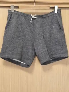 American Apparel グレー スウェットハーフパンツ　USA製のサムネイル