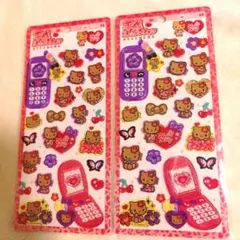 正規品☆平成はっぴーフォン☆キティ☆日焼けキティ☆ハローキティ☆2セット