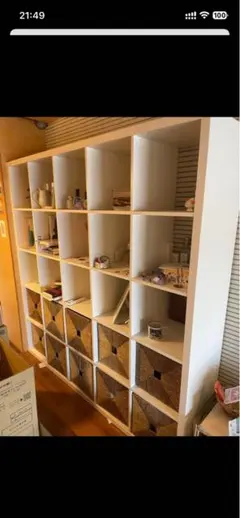 radiant様専用】IKEA KALLAX シェルフユニット5x5 ホワイト - メルカリ