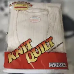 レディース　アンダーウェアSVENSKA KNIT QUILT M