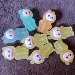 ラブブ　デコパーツフィギュア8個