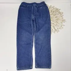 無印良品　デニム　長ズボン サイズ120 伸縮性あり