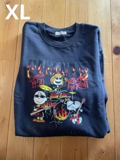 PEANUTS スヌーピー ヘビーウェイト ロック スウェット トレーナー