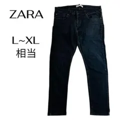 ZARA ザラ スキニーデニム ブラック ストレッチ USA32 L〜XL相当のサムネイル