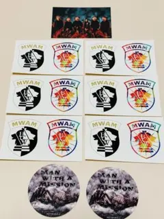 MWAM　ステッカーセット 2026年最新】man with a mission ステッカーセットの人気アイテム