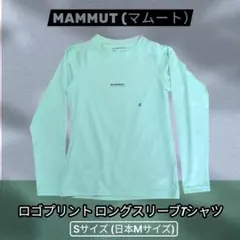 【新品】マムート MAMMUT レディース ロゴプリント ロングスリーブTシャツ