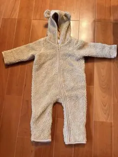 baby GAP ベージュロンパース 3-6ヶ月