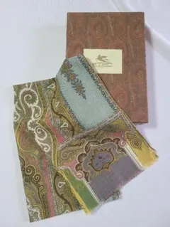 ETRO ストール ペイズリー柄 モダール カシミヤ混 Milano - メルカリ