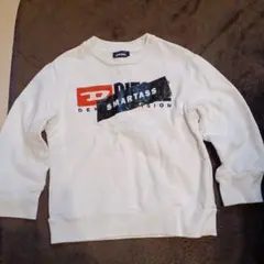 DIESEL SMARTASS トレーナー ホワイト