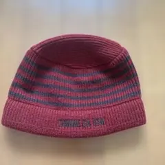 COMME CA ISM キッズ　赤ニット帽