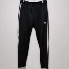 adidas ベッケンバウアー トラックパンツ CW1269 黒 M テーパード