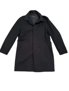 NANO UNIVERSE ブラック チェスターコート