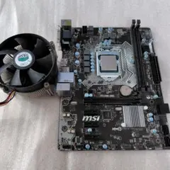 MSI H110M-S03 マザーボード Intel i7 ＋　CPUクーラー 中古】MSI H110M-S03 H110/LGA1151/MicroATX/OEM専用モデル【大阪本店