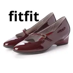 fit fit 外反拇趾 ストラップウエッジパンプニーカー