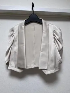 ボレロ　アイボリー　サイズF