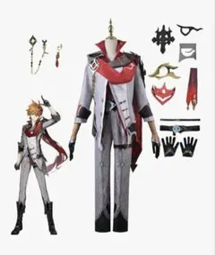 【即納】原神 タルタリヤ コスプレ 衣装 2026年最新】原神 コスプレ タルタリヤの人気アイテム - メルカリ