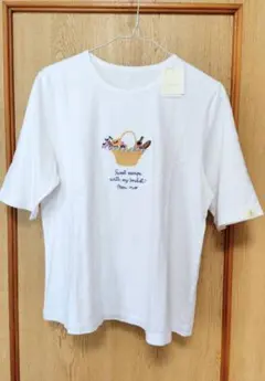 NONNON バスケット刺繍 Tシャツのサムネイル