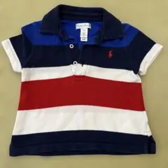 Ralph Lauren ポロシャツ 12M ストライプ