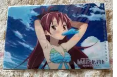 魔法少女まどか⭐︎マギカ ローソン限定ミニクリアファイル 佐倉杏子　水着