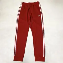 美品 adidas アディカラー クラシックス SST トラックパンツ レッド