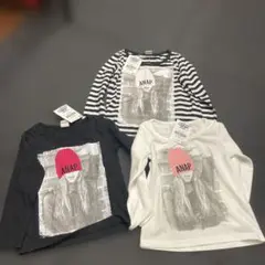 ANAP 長袖　100cm 3色セット　アナップ　ロンT 春　秋　新品　女の子