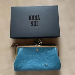 ロ*、様 ANNA SUI アナスイ 新品 猫モチーフ がま口財布 プレイングキ 