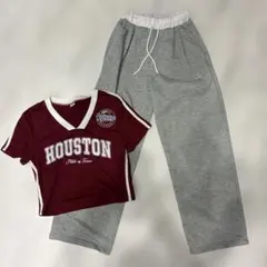 SHEIN Tシャツ スウェットパンツ 2点セット S